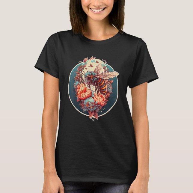 Bibiodlarnas honung Spara Bina Cute I T Shirt (Framsida)