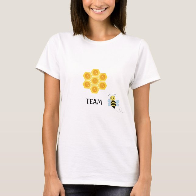 Biblagg och bikupa t shirt (Framsida)