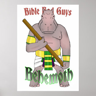 Bible Bad Killar Behemoth Poster 20 x 28
