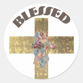 Bible Classic Round Sticker Runt Klistermärke