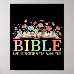 Bible grundläggande instruktioner innan man lämnar poster