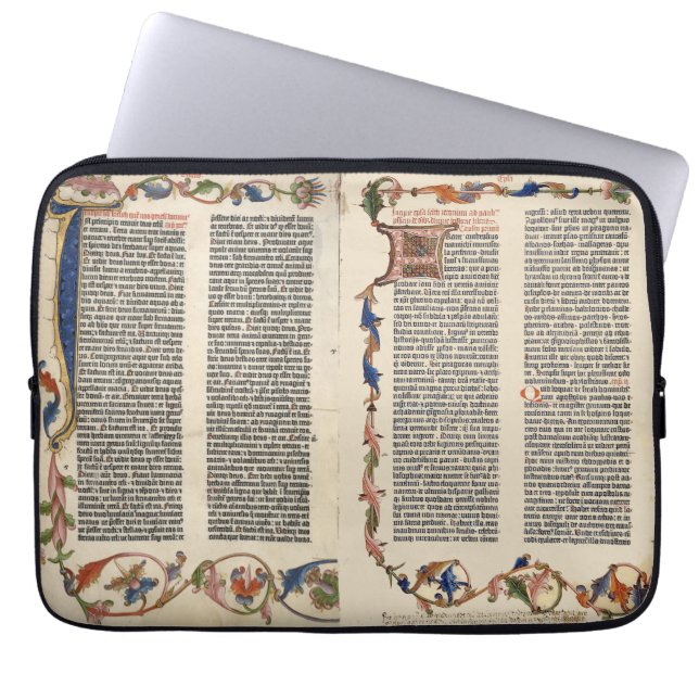 Bible Gutenberg MacBook Luft Sleeve (Framsidan)
