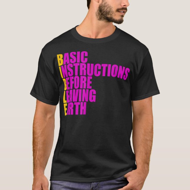 Bible Instructions  Scriptures Christian Rapture G T Shirt (Framsida)