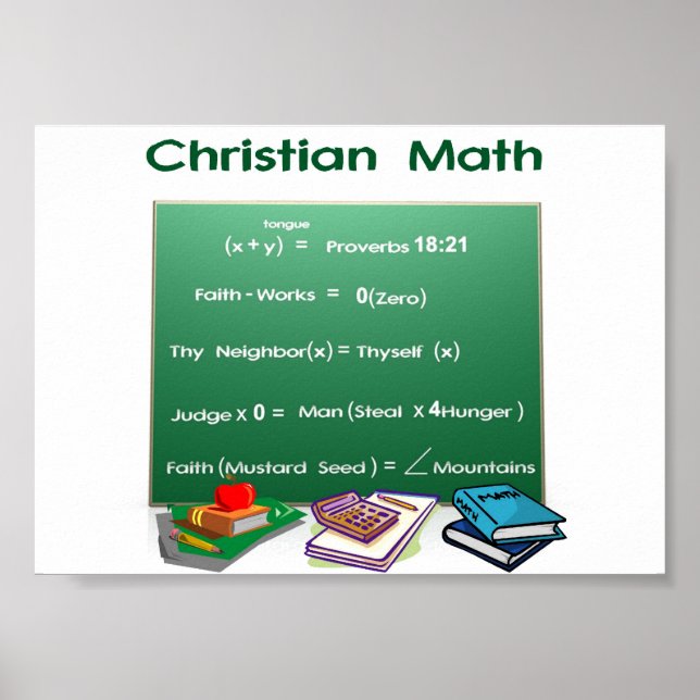 Bible Math Poster (Framsidan)
