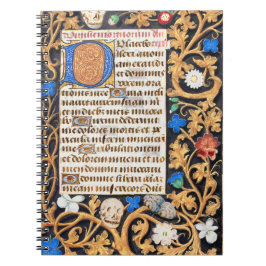 Bible Psalm 114 Medieval Manuscript - Memento Anteckningsbok