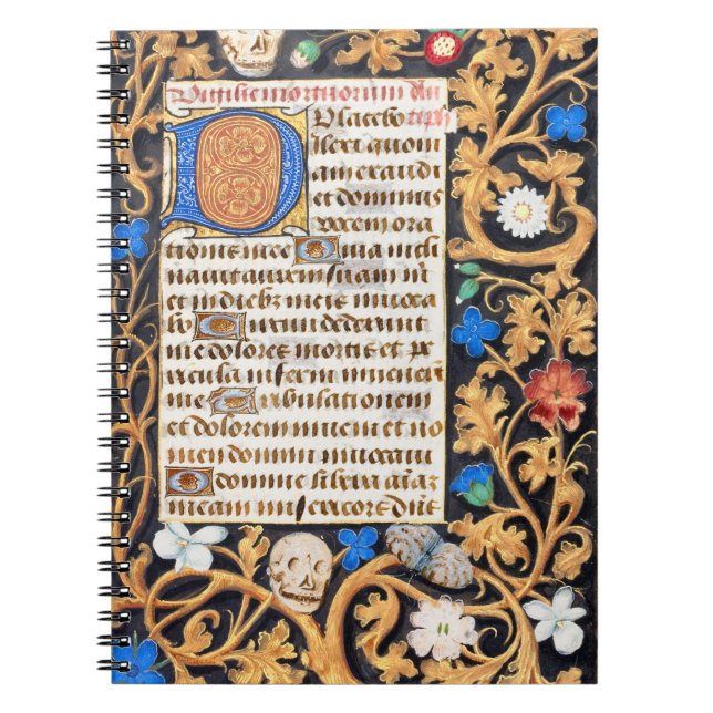 Bible Psalm 114 Medieval Manuscript - Memento Anteckningsbok (Framsidan)