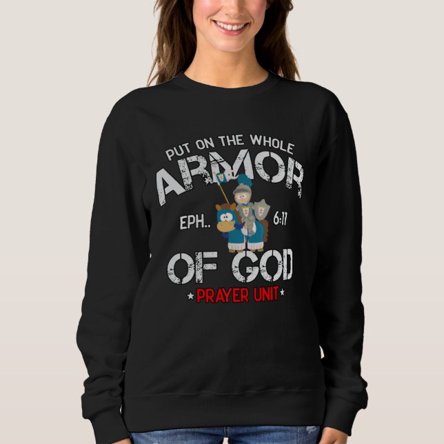 Bible Quote Armor of God Ephesians 611 Easter Chri T Shirt (Framsida)
