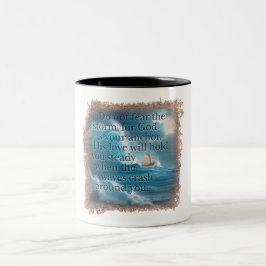 BIBLE QUOTE - Coffee Mug Två-Tonad Mugg