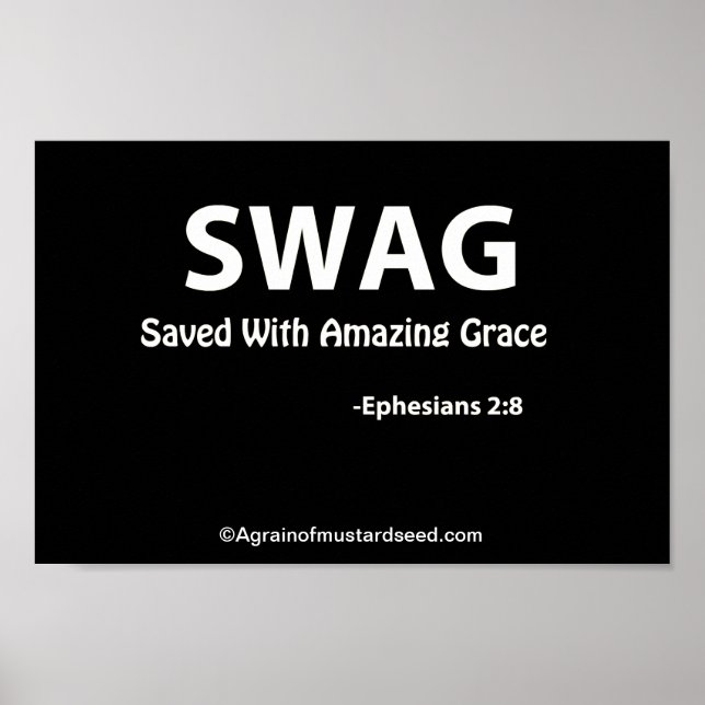 Bible Scripture-böner Poster (Framsidan)