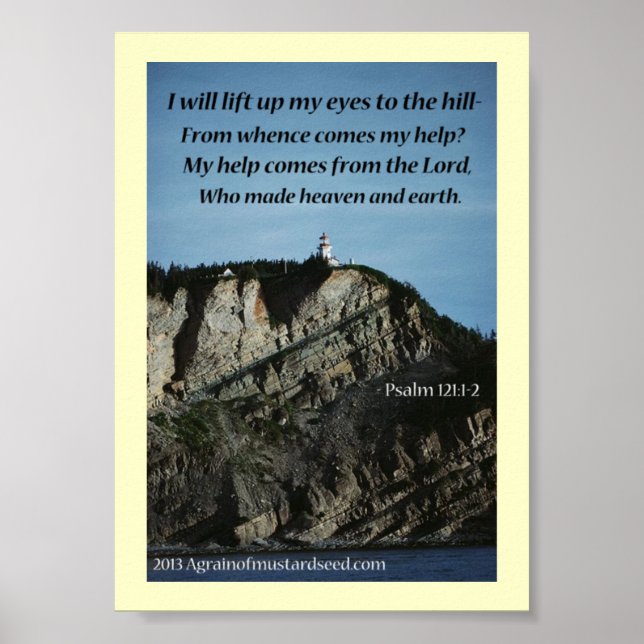 Bible Scripture-böner Poster (Framsidan)