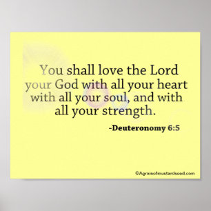 Bible Scripture-böner Poster