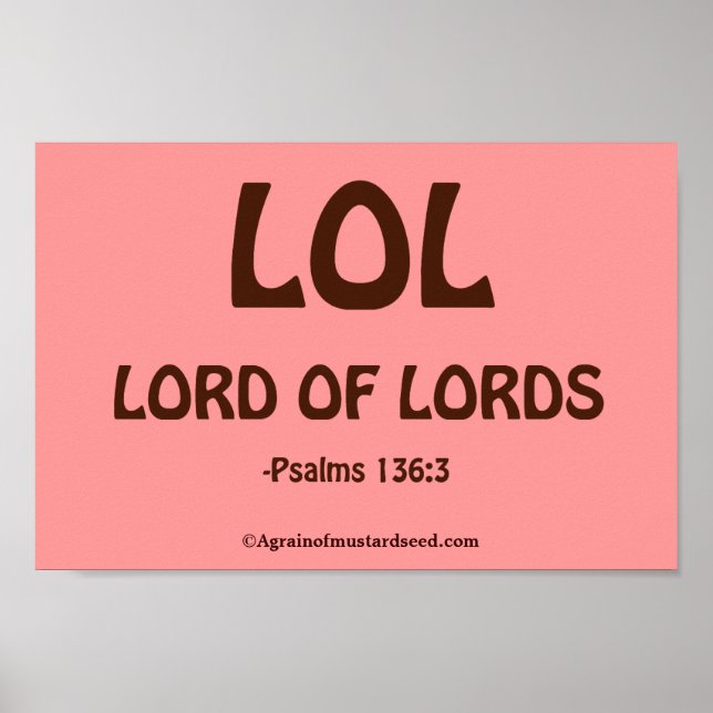 Bible Scripture-böner Poster (Framsidan)