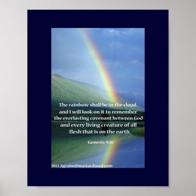 Bible Scripture-böner Poster (Framsidan)