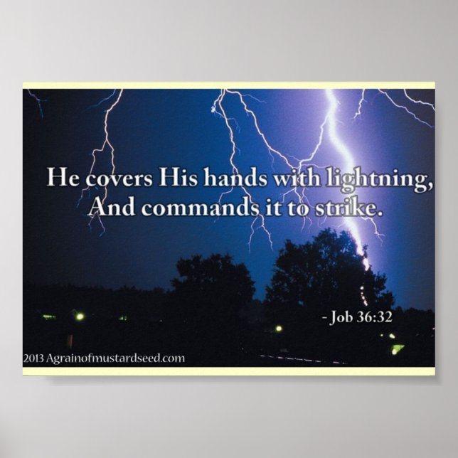 Bible Scripture-böner Poster (Framsidan)