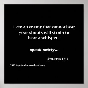 Bible Scripture-böner Poster