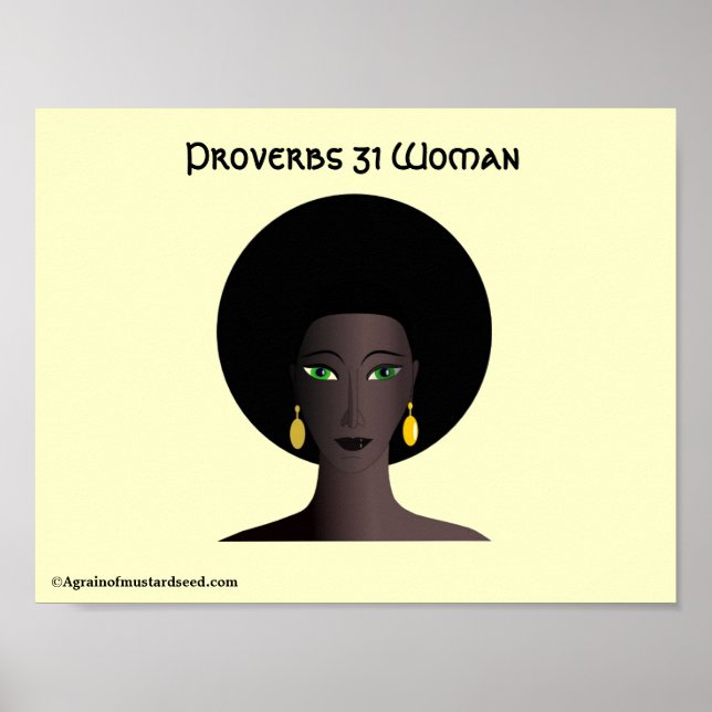 Bible Scripture-böner Poster (Framsidan)