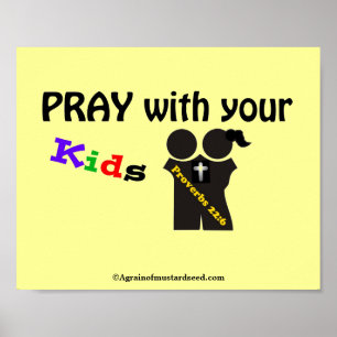 Bible Scripture-böner Poster