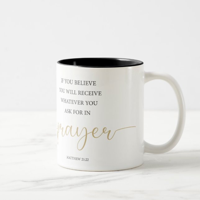 Bible Scripture Coffee Mugg (Höger)