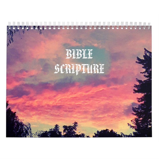 BIBLE SCRIPTURE-kalender Kalender (Omslag)