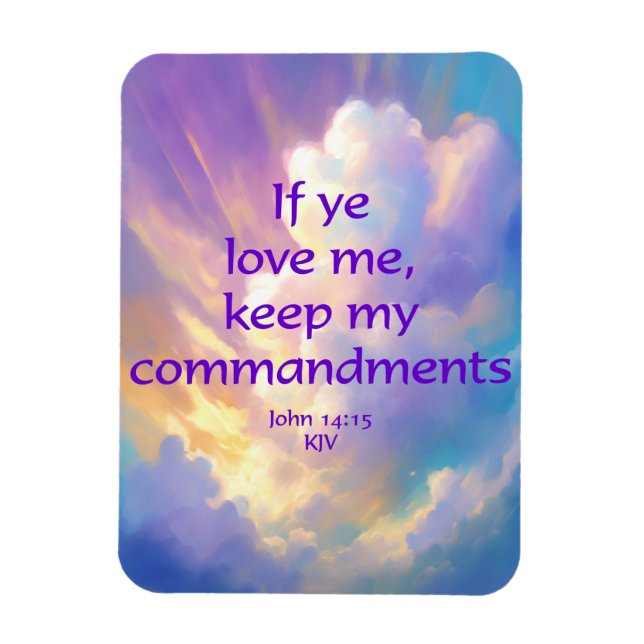Bible Scripture Magnet (Vertikal)