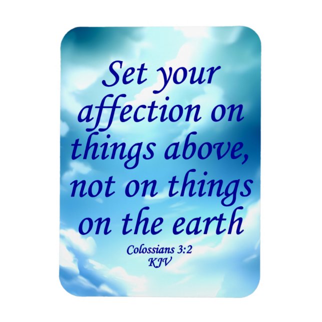 Bible Scripture Magnet (Vertikal)