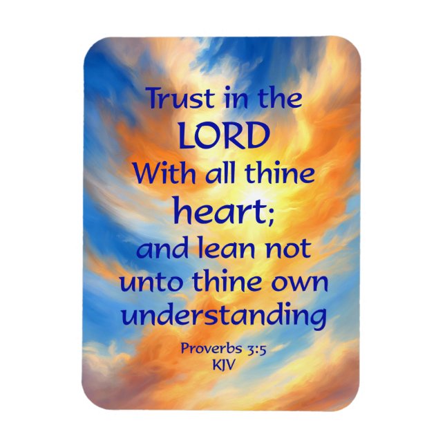 Bible Scripture Magnet (Vertikal)