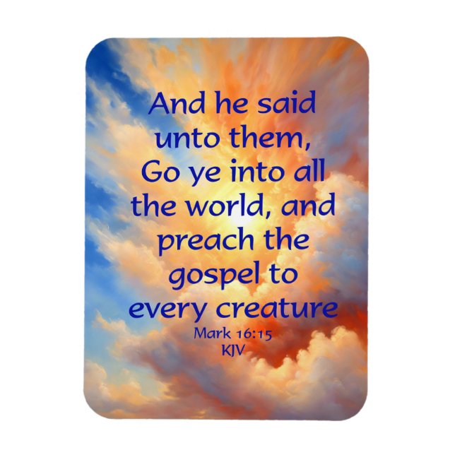 Bible Scripture Magnet (Vertikal)