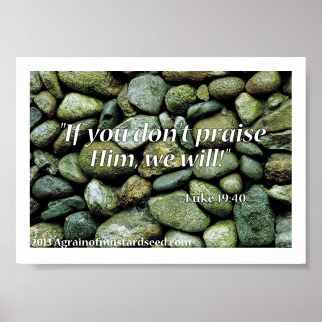 Bible Scripture Prayers Poster (Framsidan)