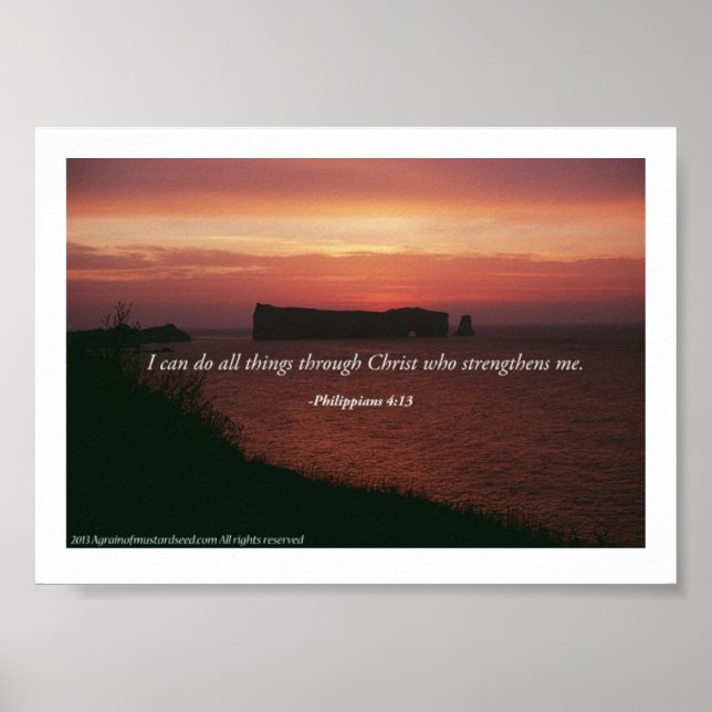 Bible Scripture Prayers Poster (Framsidan)