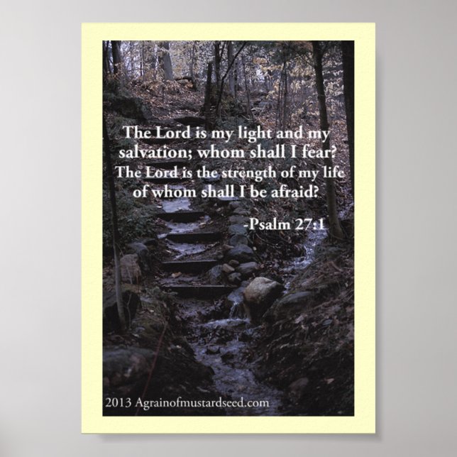 Bible Scripture Prayers Poster (Framsidan)