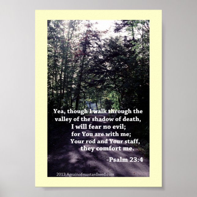Bible Scripture Prayers Poster (Framsidan)