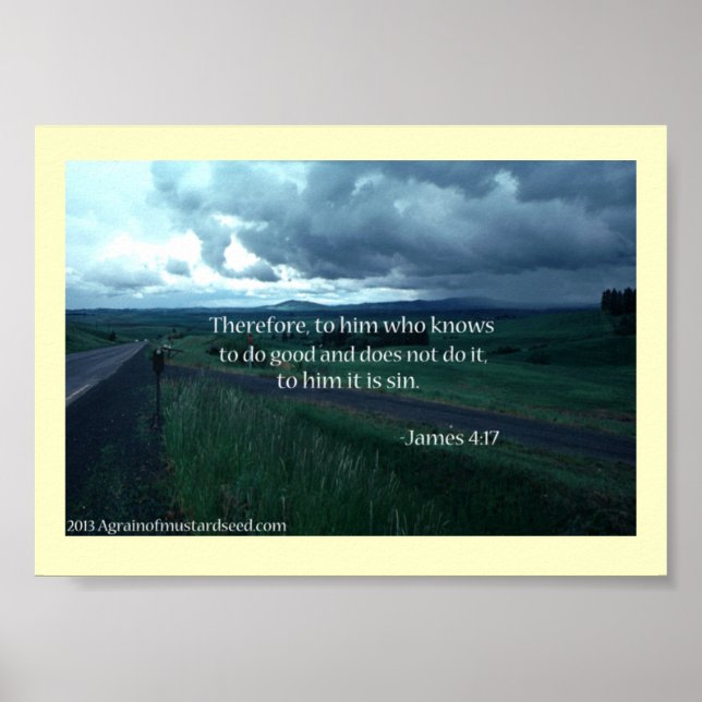 Bible Scripture Prayers Poster (Framsidan)