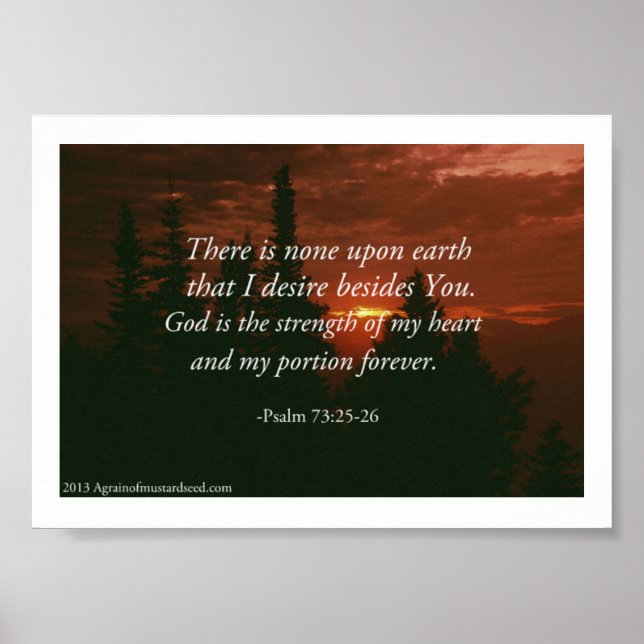 Bible Scripture Prayers Poster (Framsidan)