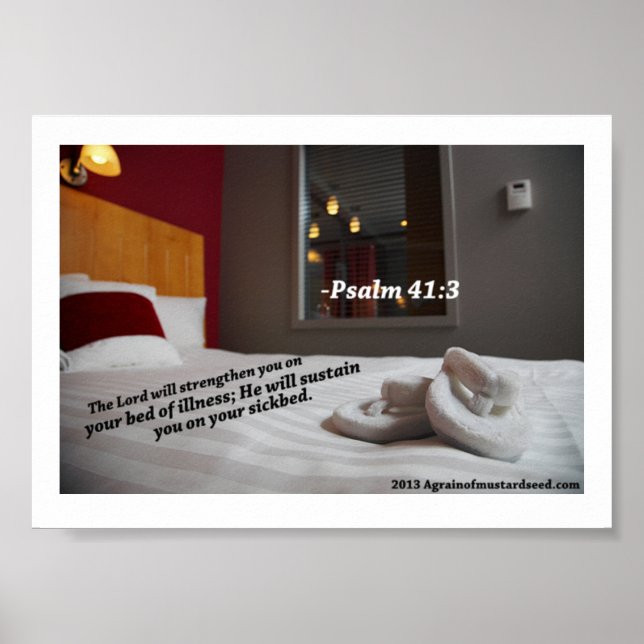Bible Scripture Prayers Poster (Framsidan)