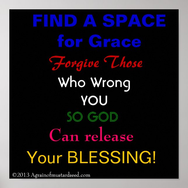 Bible Scripture Prayers Poster (Framsidan)