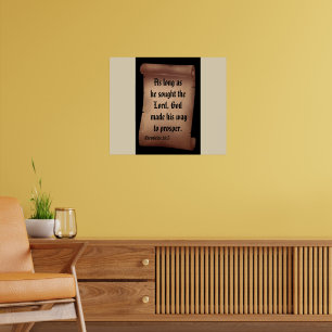BIBLE SCRIPTURE RULLA poster