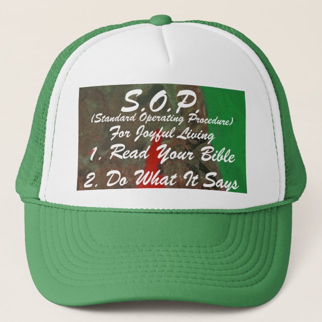Bible SOP Hat Truckerkeps (Framsida)