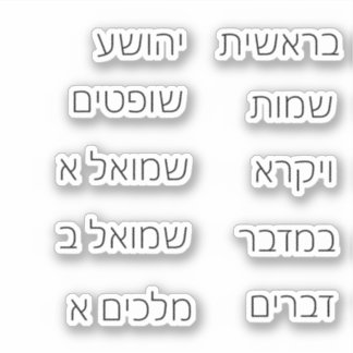 Bible Stickers Klistermärken