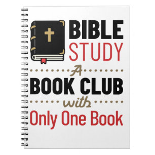 Bible Study Christian Religion Church One Bok Anteckningsbok