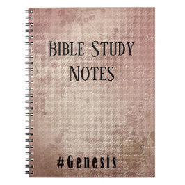 Bible Study-Genesis Anteckningsbok