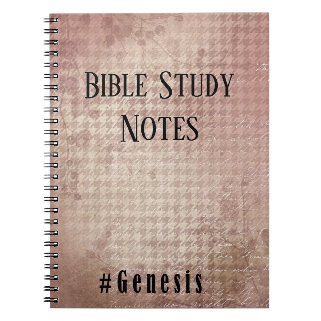 Bible Study-Genesis Anteckningsbok (Framsidan)