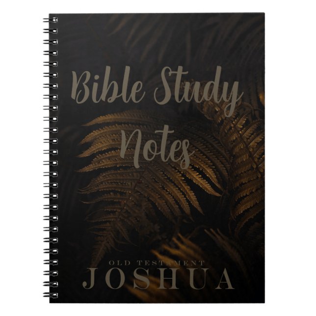 Bible Study-Joshua Anteckningsbok (Framsidan)