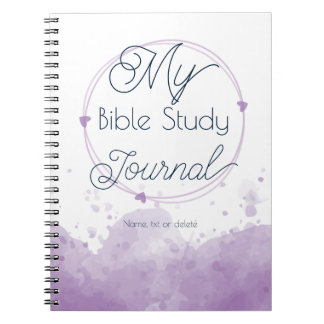 Bible Study Journal, hängivenhet Anteckningsbok