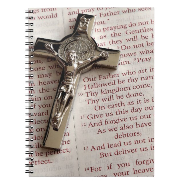 Bible Study Journal Notebook - Christian Scripture Anteckningsbok (Framsidan)