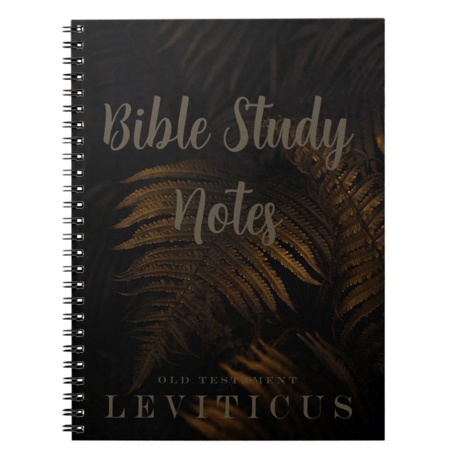 Bible Study-Leviticus Anteckningsbok (Framsidan)