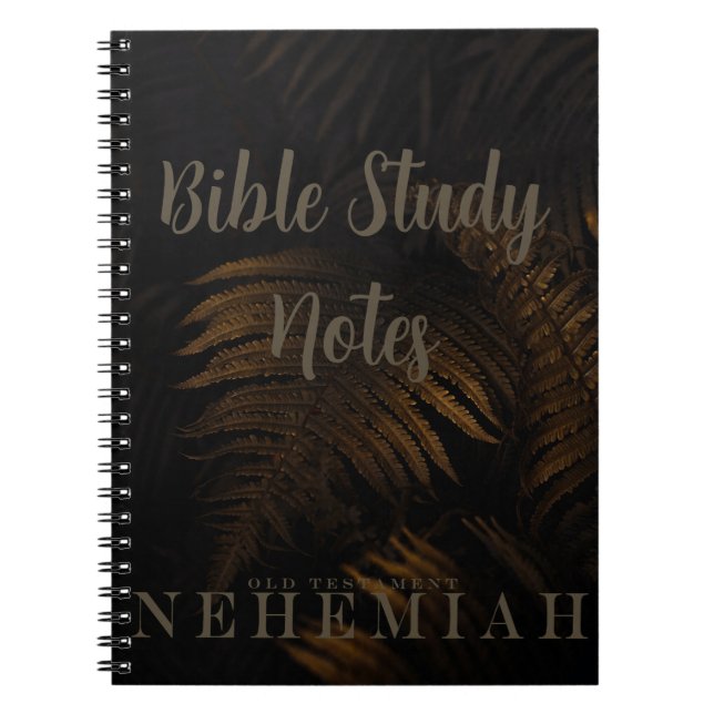 Bible Study-Nehmeiah Anteckningsbok (Framsidan)