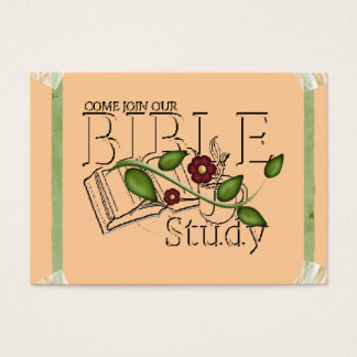 Bible Study Profile Card Visitkort