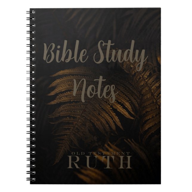 Bible Study-Ruth Anteckningsbok (Framsidan)