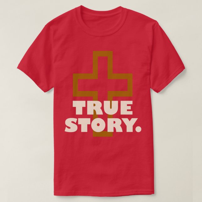 Bible True Story T Shirt (Design framsida)