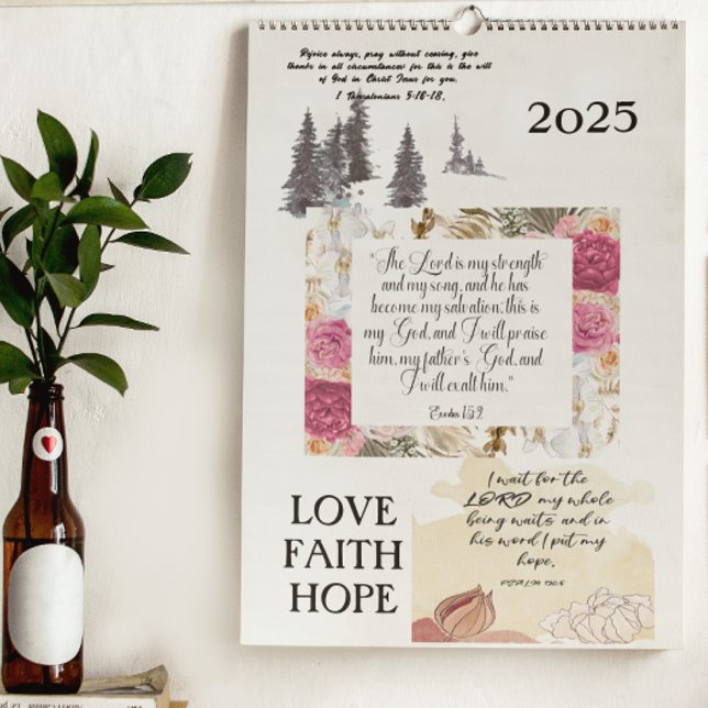 Bible Verse 2025-kalender Kalender (Skapare uppladdad)